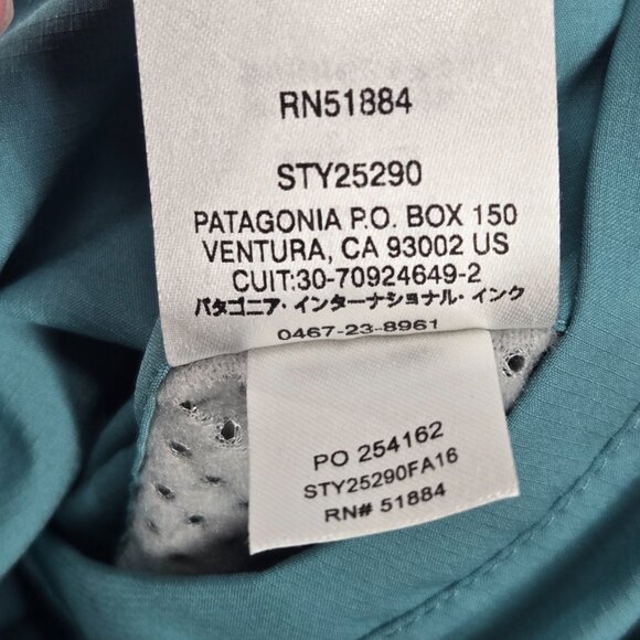 Patagonia Women's Pullover, Reversible Fleece/Windbreaker, Med/Lg, Brown/Aqua - Picture 8 of 8